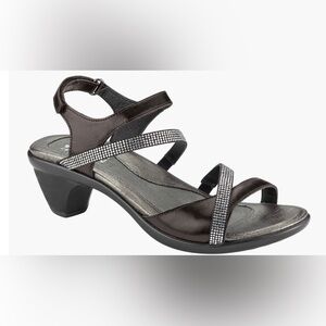 Black NAOT Madras Dressy Sandal